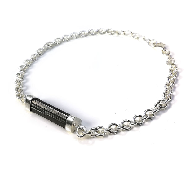 Black Tourmaline Chain Bracelet
