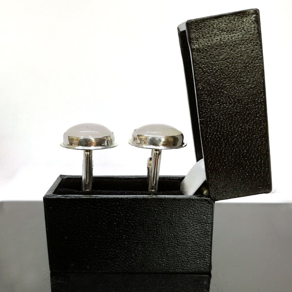 Moonstone cufflinks, Silver 925