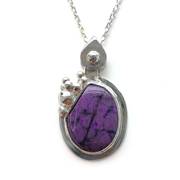 Sugilite jewellery