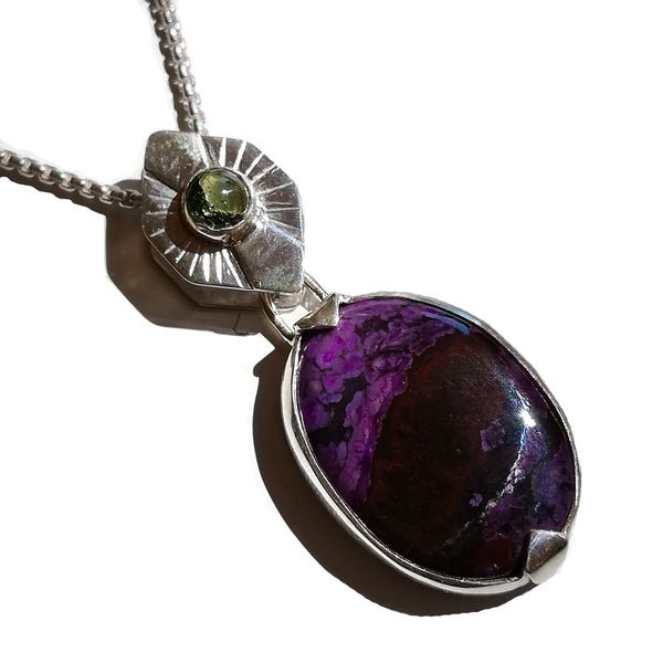 Sugilite necklace